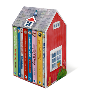 Mein Kinderbuchhaus von Böhm,  Anna, Boie,  Kirsten, Dietl,  Erhard, Engelking,  Katrin, Göhlich,  Susanne, Körting,  Verena, Lindgren,  Astrid, Maar,  Paul, Schoeffmann-Davidov,  Eva, Scholz,  Barbara, Taschinski,  Stefanie, Weger,  Nina, Wikland,  Ilon