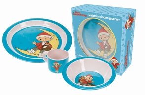 Trötsch unser Sandmännchen Kindergeschirr Set blau