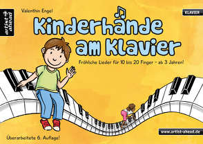 Kinderhände am Klavier von Engel,  Valenthin