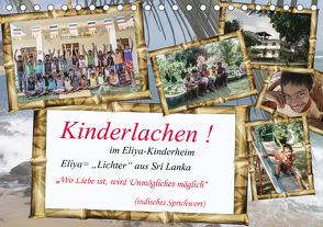 Kinderlachen! im Eliya-Kinderheim (Tischkalender 2021 DIN A5 quer) von Stein,  Gaby