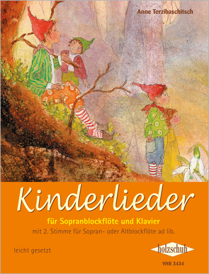 Kinderlieder für Sopranblockflöte und Klavier von Terzibaschitsch,  Anne