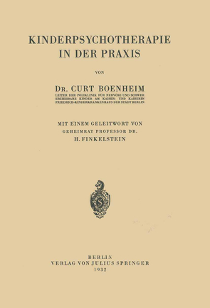 Kinderpsychotherapie in der Praxis von Boenheim,  NA, Finkelstein,  NA