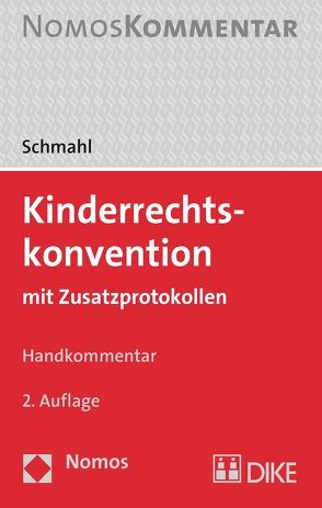 Kinderrechtskonvention von Schmahl,  Stefanie