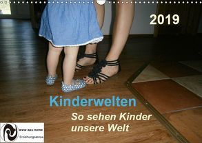 Kinderwelten – So sehen Kinder unsere Welt (Wandkalender 2019 DIN A3 quer) von Querida