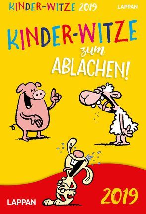 Kinder-Witze Tageskalender 2019 von Bruhn,  Dennis, Fernandez,  Miguel