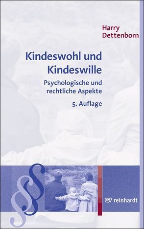 Kindeswohl und Kindeswille von Dettenborn,  Harry