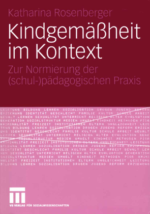 Kindgemäßheit im Kontext von Rosenberger,  Katharina