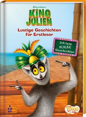 King Julien. Lustige Geschichten für Erstleser von Siegers,  Julia