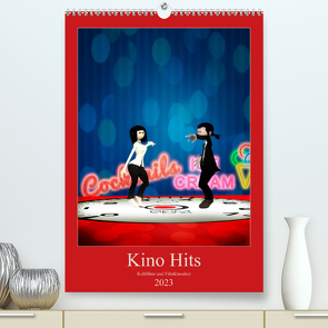 Kino Hits (Premium, hochwertiger DIN A2 Wandkalender 2023, Kunstdruck in Hochglanz) von Buch,  Norbert