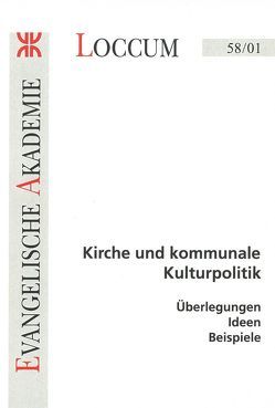 Kirche und kommunale Kulturpolitik von Burmeister,  Hans P