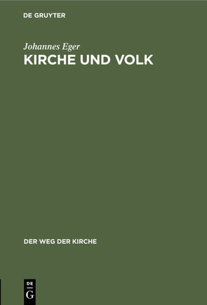 Kirche und Volk von Eger,  Johannes
