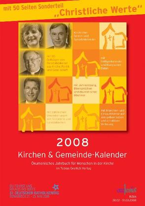 Kirchen & Gemeinde-Kalender 2008 von Greilich,  Erika, Greilich,  Tobias