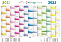 Kita-Jahresplaner 2021/2022 von Momm,  Helga