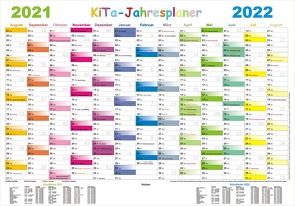 Kita-Jahresplaner 2021/2022-Set von Momm,  Helga