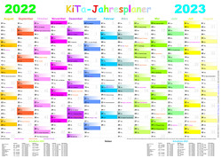 Kita-Jahresplaner 2022/2023-Set von Momm,  Helga