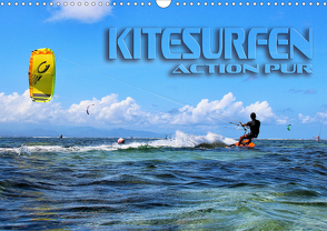 Kitesurfen – Action pur (Wandkalender 2021 DIN A3 quer) von Bleicher,  Renate