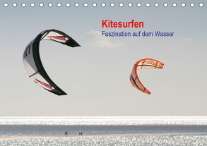 Kitesurfen – Faszination auf dem Wasser (Tischkalender 2020 DIN A5 quer) von Peitz,  Martin