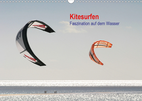 Kitesurfen – Faszination auf dem Wasser (Wandkalender 2020 DIN A3 quer) von Peitz,  Martin