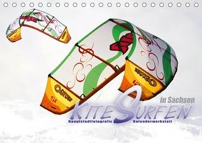 Kitesurfen in Sachsen (Tischkalender 2018 DIN A5 quer) von HauptstadtfotografiX