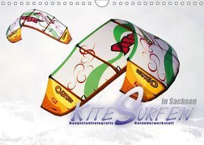 Kitesurfen in Sachsen (Wandkalender 2019 DIN A4 quer) von HauptstadtfotografiX
