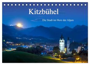 Kitzbühel. Die Stadt im Herz der Alpen (Tischkalender 2024 DIN A5 quer), CALVENDO Monatskalender von Überall,  Peter