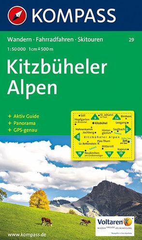 KOMPASS Wanderkarte Kitzbüheler Alpen von KOMPASS-Karten GmbH