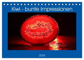 Kiwi – bunte Impressionen (Tischkalender 2024 DIN A5 quer), CALVENDO Monatskalender von Geiger,  Günther