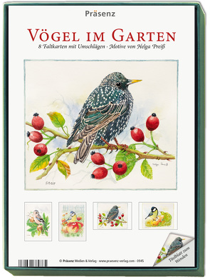 KK-Box Vögel im Garten von Preiß,  Helga