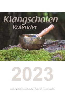 Klangschalen Kalender 2023 von Plate,  Christina