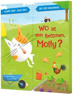 Klapp auf! Such mit!: Wo ist dein Bettchen, Molly? von Reider,  Katja, Ringli,  Andrea