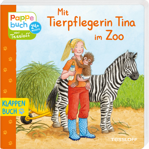 Mit Tierpflegerin Tina im Zoo von Frisch,  Evelyn, Jelenkovich,  Barbara