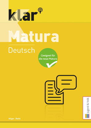 klar_Matura Deutsch von Hilger,  Gertraud, Rethi,  Sabine