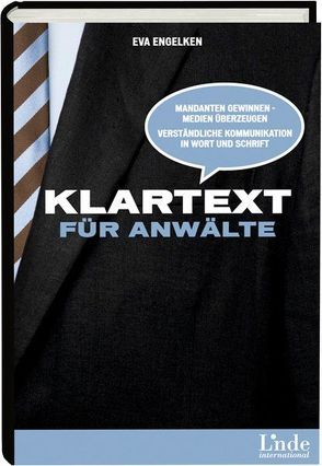 Klartext für Anwälte von Engelken,  Eva