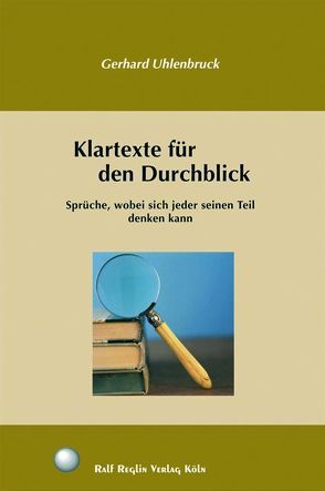 Klartexte für den Durchblick von Uhlenbruck,  Gerhard