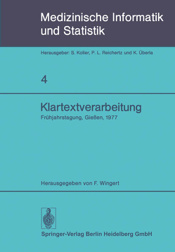 Klartextverarbeitung von Wingert,  F.