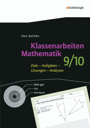 Klassenarbeiten Mathematik von Eder,  Hans-Karl