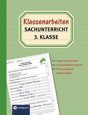 Klassenarbeiten Sachunterricht 3. Klasse von Dissen,  Angelika