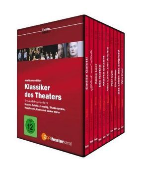 Klassiker des Theaters – Die Jubiläumsedition von Bondy,  Luc, Bosse,  Jan, Breth,  Andrea, Düffel,  John von, Goethe,  Johann Wolfgang von, Hauptmann,  Gerhart, Haußmann,  Leander, Ibsen,  Henrik, Janson,  Uwe, Kimmig,  Stephan, Lessing,  Gotthold Ephraim, Mehmert,  Gil, Schiller,  Friedrich, Shakespeare,  William, Stemann,  Nicolas, Thalheimer,  Michael