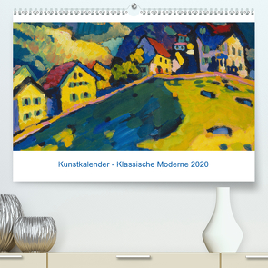 Klassische Moderne 2020 – Mit Kunst durchs Jahr (Premium, hochwertiger DIN A2 Wandkalender 2020, Kunstdruck in Hochglanz) von Artothek