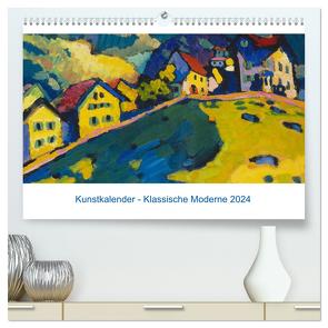 Klassische Moderne 2024 – Mit Kunst durchs Jahr (hochwertiger Premium Wandkalender 2024 DIN A2 quer), Kunstdruck in Hochglanz von Artothek,  Artothek