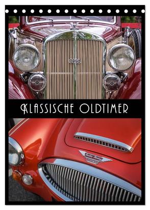 Klassische Oldtimer (Tischkalender 2024 DIN A5 hoch), CALVENDO Monatskalender von Mueringer,  Christian