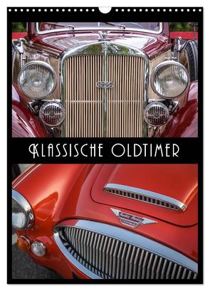 Klassische Oldtimer (Wandkalender 2024 DIN A3 hoch), CALVENDO Monatskalender von Mueringer,  Christian