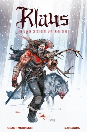 Klaus: Die wahre Geschichte von Santa Claus (Neuausgabe) von Frisch,  Marc-Oliver, Mora,  Dan, Morrison,  Grant