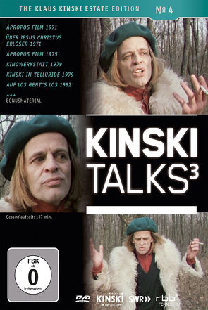 Klaus Kinski: Kinski Talks 3 von Kinski,  Klaus