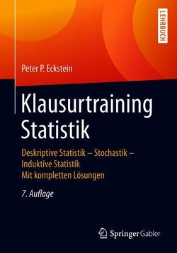 Klausurtraining Statistik von Eckstein,  Peter P.