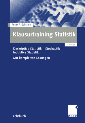 Klausurtraining Statistik von Eckstein,  Peter P.