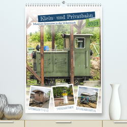 Klein- und Privatbahn Museum Gramzow (Premium, hochwertiger DIN A2 Wandkalender 2023, Kunstdruck in Hochglanz) von Artist Design,  Magik, Gierok-Latniak,  Steffen