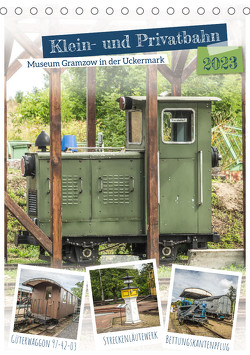 Klein- und Privatbahn Museum Gramzow (Tischkalender 2023 DIN A5 hoch) von Artist Design,  Magik, Gierok-Latniak,  Steffen