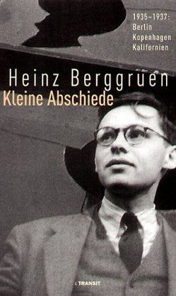 Kleine Abschiede von Berggruen,  Heinz, Harpprecht,  Klaus