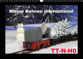 Kleine Bahnen international, TT-N-H0 (Wandkalender 2020 DIN A3 quer) von Huschka,  Klaus-Peter